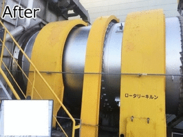 さくら市　工場タンク塗装リフォーム事例
