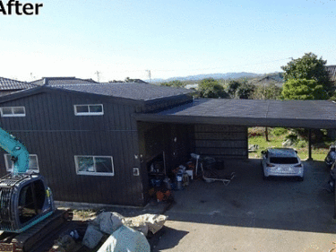 高根沢町 工場倉庫外壁・屋根塗装リフォーム事例