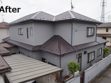 宇都宮市　大和ハウス外壁塗装リフォーム事例