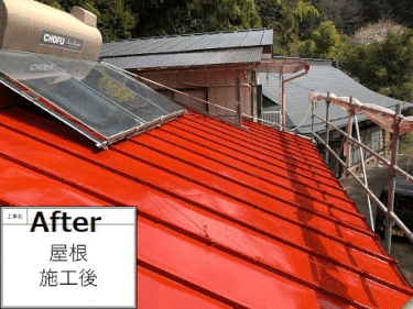 15年ぶり　リピーターのお客様　屋根塗装リフォーム事例