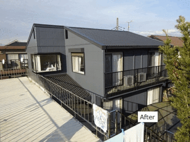 宇都宮/セキスイハイム/外壁塗装リフォーム事例