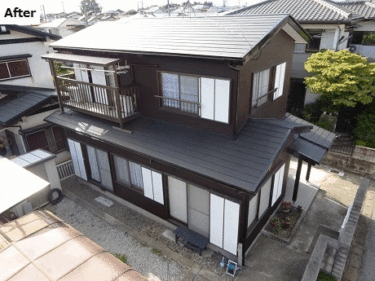 宇都宮市 スーパームキコート 外壁塗装施工事例