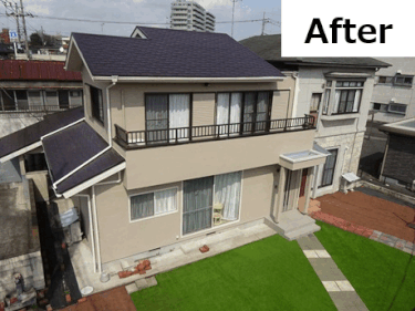 高根沢町/積水ハウス/外壁塗装施工事例