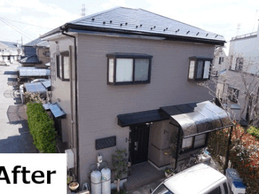 【上三川町】一条工務店、グレーカラーで高級感を演出した外壁・屋根塗装施工事例