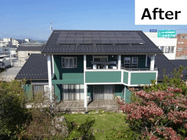 住友林業の外壁塗装施工事例|宇都宮市でグリーン×ホワイトの色選びにこだわった塗り替え